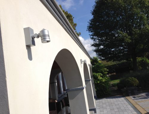 Plaatsen van buitenverlichting